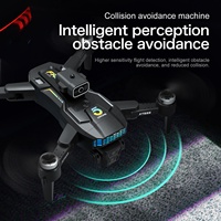 Drone RC XT555 pour débutants, pliable, caméra HD, quadricoptère pour débutants