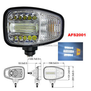 Phare combiné LED ECE R149 R148 60W 6000K pour <span class=keywords><strong>tracteur</strong></span>, balayeuse à neige, accessoires d'éclairage <span class=keywords><strong>de</strong></span> véhicule, feu <span class=keywords><strong>de</strong></span> <span class=keywords><strong>position</strong></span> avant IP67 - Product Image 2