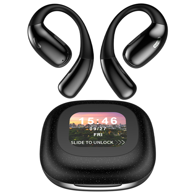 Mobile Phone Handsfree Headband Headset Wireless Earphone with ENC/ANC LED Indicator Touch Control BT 6.0 A39