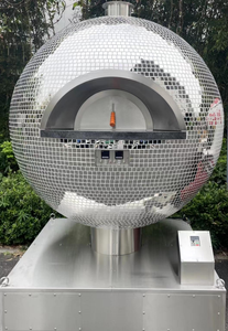 Horno de piedra de Pizza eléctrico para puerta comercial, horno de Pizza <span class=keywords><strong>Gozney</strong></span> Dome, horno de Pizza rotatorio de globo - Product Image 3