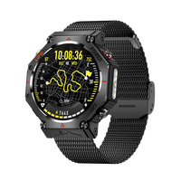 Jam tangan pintar senter terbaru Com GPS pria ChatGPT menjawab Montre konektor perangkat dapat dipakai jam tangan terhubung dengan Barometer ketinggian