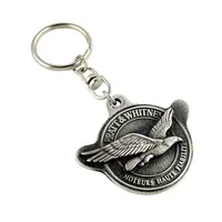 Engraved Metal Keychain, Custom Promotion, Strong 3D Effect