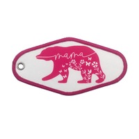 Llavero Tejido Personalizado Premium con Logotipo Bordado en Tela, Etiqueta para Llaves, Artículos Promocionales de Marca, Regalo Promocional, Fabricación OEM