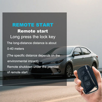 9310 PKE entrée sans clé application mobile contrôle de voiture démarrage du moteur à distance arrêt démarrage de voiture à distance Compatible alarmes de voiture universelles