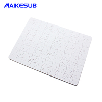 Puzzle de sublimation vierge A5 populaire jouets éducatifs en gros