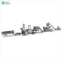 Ligne avancée d'extrusion de collations Cheetos Kurkure Machine de friture de bouffée de maïs entièrement automatisée pour la production de collations savoureuses et croustillantes
