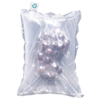 Sacs remplis d'air de raisin, sacs gonflables en plastique personnalisés de Protection de l'environnement sacs d'emballage alimentaire colonne d'air gonflable de Protection
