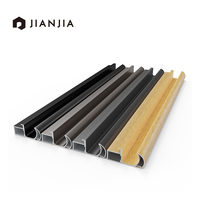 Diseño Personalizado, Diferentes Colores de Anodizado, Extrusiones de Perfil de Aluminio Industrial para Ventanas y Puertas