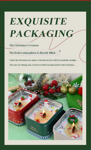 Ensemble de mini-bougies parfumées en cire de soja pour Noël, nouveauté, parfumées, forme d'arbre de Noël, mariages - Product Image 3