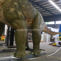 Titanosaurus Animatronique Professionnel Préhistorique de Taille Géante avec Système de Contrôle de Mouvement Avancé pour Centres Commerciaux Intérieurs/Extérieurs