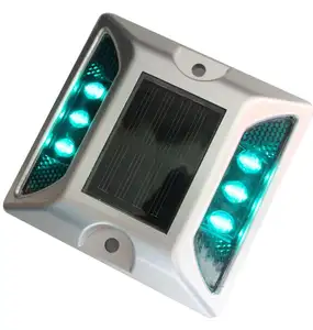 高亮度铝ip65防水猫眼户外太阳能发光二极管反光路标