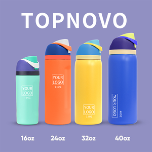 Bouteille d'eau portable isotherme en acier inoxydable 304 de 32 oz sans BPA avec infuseur à fruits, double ouverture pour boire, idéale pour le sport et les voyages - Product Image 6