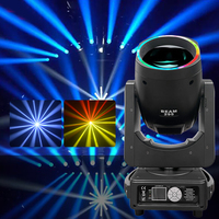 Lampu Beam Moving Head 295W 13 Warna High Bright dengan Kontrol DMX512, Prisma 48+8, IP33, Ra90, 6000K untuk Pencahayaan Panggung Klub Bar