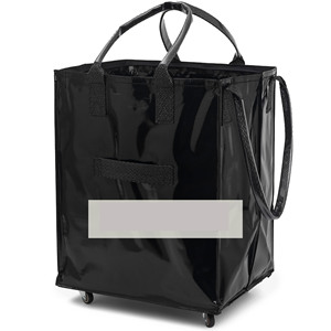 Heavy Load Geometric Pattern Polyester Reusable Shopping <b>Tote</b> <b>Bag</b> <b>with</b> <b>Zipper</b> Closure PP Webbing Handle Foldable Custom Branding - Product Image 1