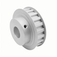 Poulie de distribution en aluminium HTD 8M avec roulement, 20 à 48 dents, pour système de convoyage, certification RoHS, personnalisation