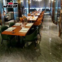 Ensemble de meubles en métal noir antique, design moderne, restaurant, hôtel, centre commercial, école, maison, chaises et tables de bar - Vente en gros
