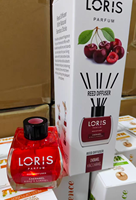 Diffuseur d'arômes, huile parfumée, parfum fruité, bâtonnets en rotin, utilisation en intérieur, compatible avec le modèle LORIC-120, 90-120 jours