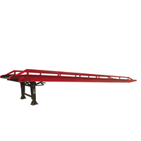 Rampe de chargement de station d'accueil Mobile de chine pour rampes de conteneur de capacité de 15 tonnes pour le chargement et le déchargement