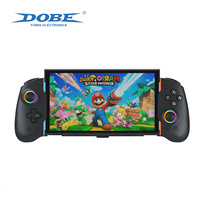Manettes de jeu 3D DOBE Hall extensibles pour Switch/Switch2/Switch OLED/Téléphone, avec double vibration turbo et contrôle de mouvement gyroscopique