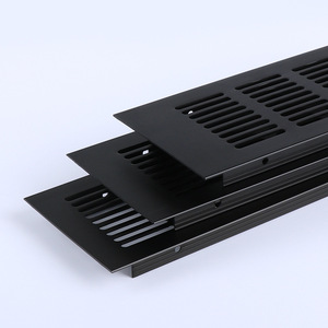 Aluminum Alloy Vent Cover 4 Sizes Modern Simple Design For Cabinet Door Kitchen Shoe Cabinet Gas Heat Dissipation - Product Image 2