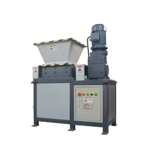 Bullet Case Gun Waste Recycling Shredding Crush Press Flatten Shredder for PVC Plastic Metal Rubber Leather Tire