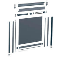 Persianas enrollables motorizadas Newhoo para exteriores, impermeables, a prueba de viento, con cremallera, para protección solar y resistencia al viento.