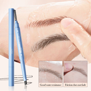 <span class=keywords><strong>Crayon</strong></span> à sourcils <span class=keywords><strong>brun</strong></span> lisse SADOER, marque privée, anti-transpiration, anti-bavures, pour le maquillage du visage, vente en gros - Product Image 3