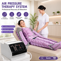 Appareil de pressothérapie AD-M46 de bureau à pression d'air 44 chambres pour drainage lymphatique corporel complet, perte de poids et détoxification (US)
