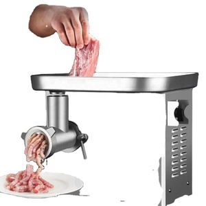 เครื่องบดเนื้อเนื้อหมูกระเทียมเนื้อวัวเครื่องบดเนื้อแช่แข็งสำหรับงานอุตสาหกรรมไฟฟ้า - Product Image 3