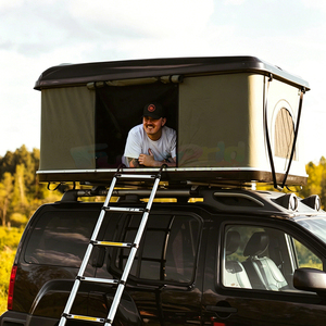 Tienda de campaña de techo rígido para coche, camión, camping, artículos para exteriores, tienda de campaña de techo de aluminio ABS para autocaravana - Product Image 6