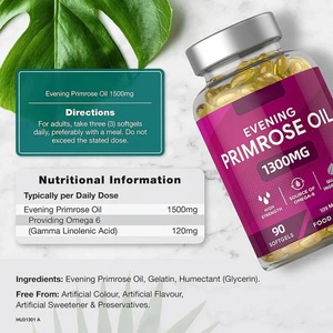 Women Hormonal Balance <b>Menopause</b> Evening Primrose Oil Capsule Softgel Natural Balance Support Supplement for Women's Skin Health - Product Image 5