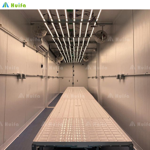 Phòng trồng cây thủy canh trong nhà thông minh, hệ thống trồng dọc thẳng đứng HUIFA Hemp 40hq trong <span class=keywords><strong>container</strong></span> vận chuyển - Product Image 3