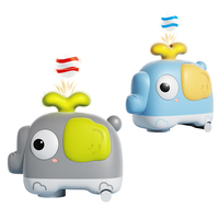 Jouets éducatifs STEM unisexes, crocodile électrique en plastique, balle volante suspendue, jouet animal de dessin animé éducatif