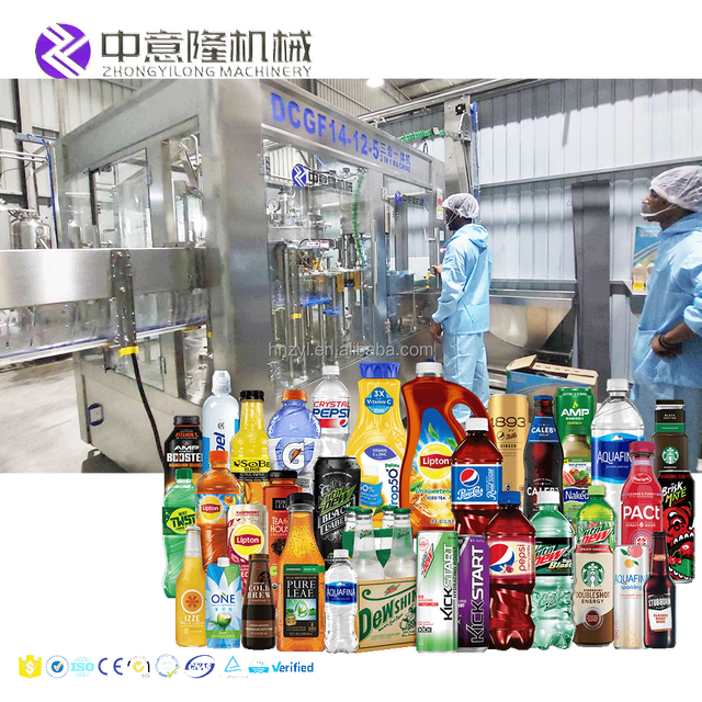 A-Z Complete Set High Efficiency Automatic Pet Bottle Water/Carbonated/Juice/Hot Tea Filling Machine Production Line Solution