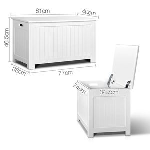 large wooden box for kids toy storage on sale