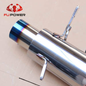 Sistema de Escape Catback de Salida Única para <span class=keywords><strong>Subaru</strong></span> <span class=keywords><strong>Impreza</strong></span> Sti <span class=keywords><strong>2004</strong></span>, Puntas de Silenciador Quemadas - Product Image 5