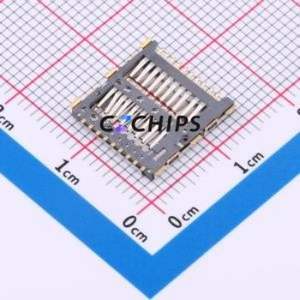 M6101-01 SD Card / Memory Card Connector SMD Connector - Product Image 2