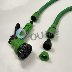 Tuyau d'arrosage léger et extensible en cuivre avec nouvelle poche de rangement, 50 pieds, idéal pour la réparation et l'arrosage de pelouse - Product Image 3