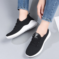Chaussures de course pour femmes, décontractées, légères, respirantes, en maille aérée, à semelle souple, pour la marche en plein air, le sport, la salle de sport, vente en gros