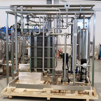 Pasteurisateur de bière à plaque semi-automatique de 1,000 L/h