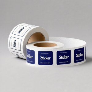 Custom Label Sticker Printing, Custom Cosmetic Roll Plastic Waterproof Adhesive Vinyl Food Glass Bottle Packaging Sticker Label - Product Image 3