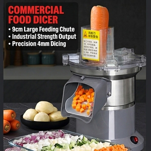 Cortador de Verduras 3 en 1 Mond.uk, Toma de Alimentos de 9 cm, Motor de Cobre de 200 W, Cortador de Alimentos para Restaurante - Product Image 2