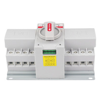 4P 63A Ac mini Double Alimentation Type CB Commutateur de Transfert Automatique ATS