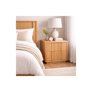 Colección LINEAR RANGE, Muebles de Dormitorio Modernos, Ecológicos y Duraderos, Mesa de Noche de Madera de Buena Calidad - Product Image 1