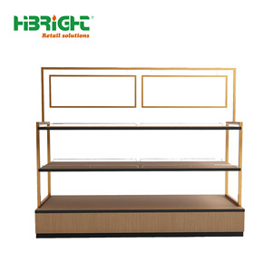 Exhibidor de Pan Personalizado de Madera y Acero, Vitrina para Pastelería, Estante de Exhibición Comercial para Panadería, Venta al Por Mayor - Product Image 6