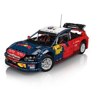 Set de Bloques de Construcción de Coche de Carreras a Escala 1:8 para Citroën C4 13187 - Plástico ABS con Certificación EN71, Edades 8+ - Product Image 1