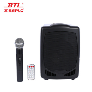 BTL Portable Rechargeable <span class=keywords><strong>Mini</strong></span> Amplificateur Sans Fil Amplificateur Mic Karaoké Son Amplifié Haut-Parleur En Plastique Extérieur - Product Image 1