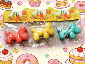 Pelota Antiestrés Blanda de TPR con Forma de Bollo Bao (Dumpling) con Cara Sonriente, Venta al por Mayor - Product Image 2