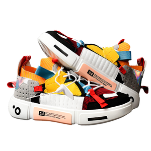 Chaussures de skate et de course élégantes et personnalisées, respirantes, tendance, pour couple, avec doublure en mesh pour la marche - Product Image 4