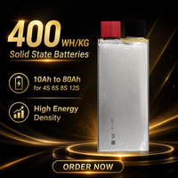 Cellules de batterie LiPo à semi-conducteurs Leadyo SSB3.7V10 400Wh/kg 3.7V 10000mAh 10C haute densité énergétique pour drone FPV UAV